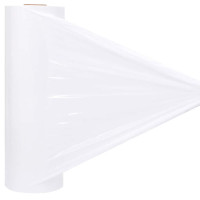 Produktbild för Sträckfilm för lantbruk vit 25 μm 50 cm x 1800 m