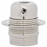 Produktbild för Lamphållare 2 st Satin Nickel E27