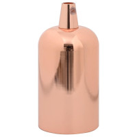 Produktbild för Lamphållare 2 st roséguld E27