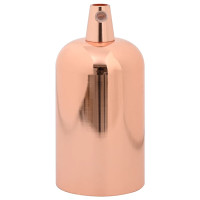 Produktbild för Lamphållare 2 st roséguld E27