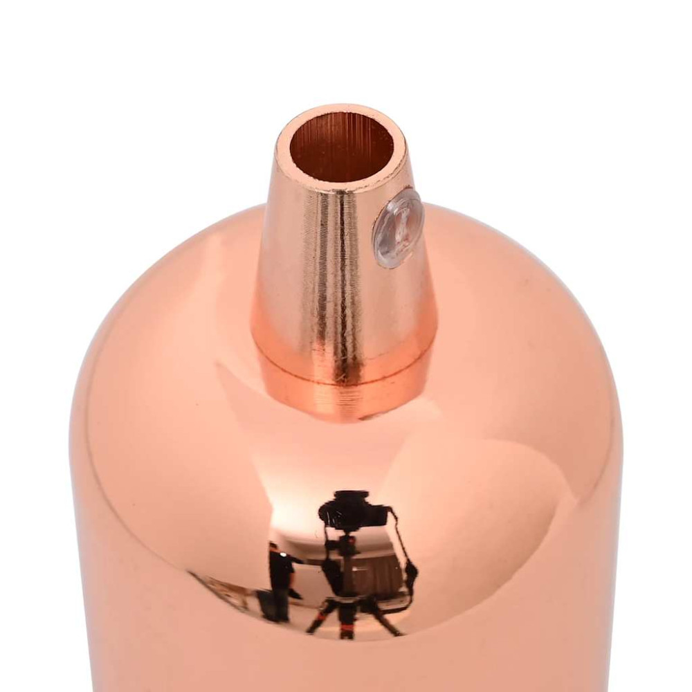Produktbild för Lamphållare 2 st roséguld E27