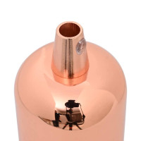 Produktbild för Lamphållare 2 st roséguld E27