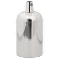 Produktbild för Lamphållare 2 st Satin Nickel E27