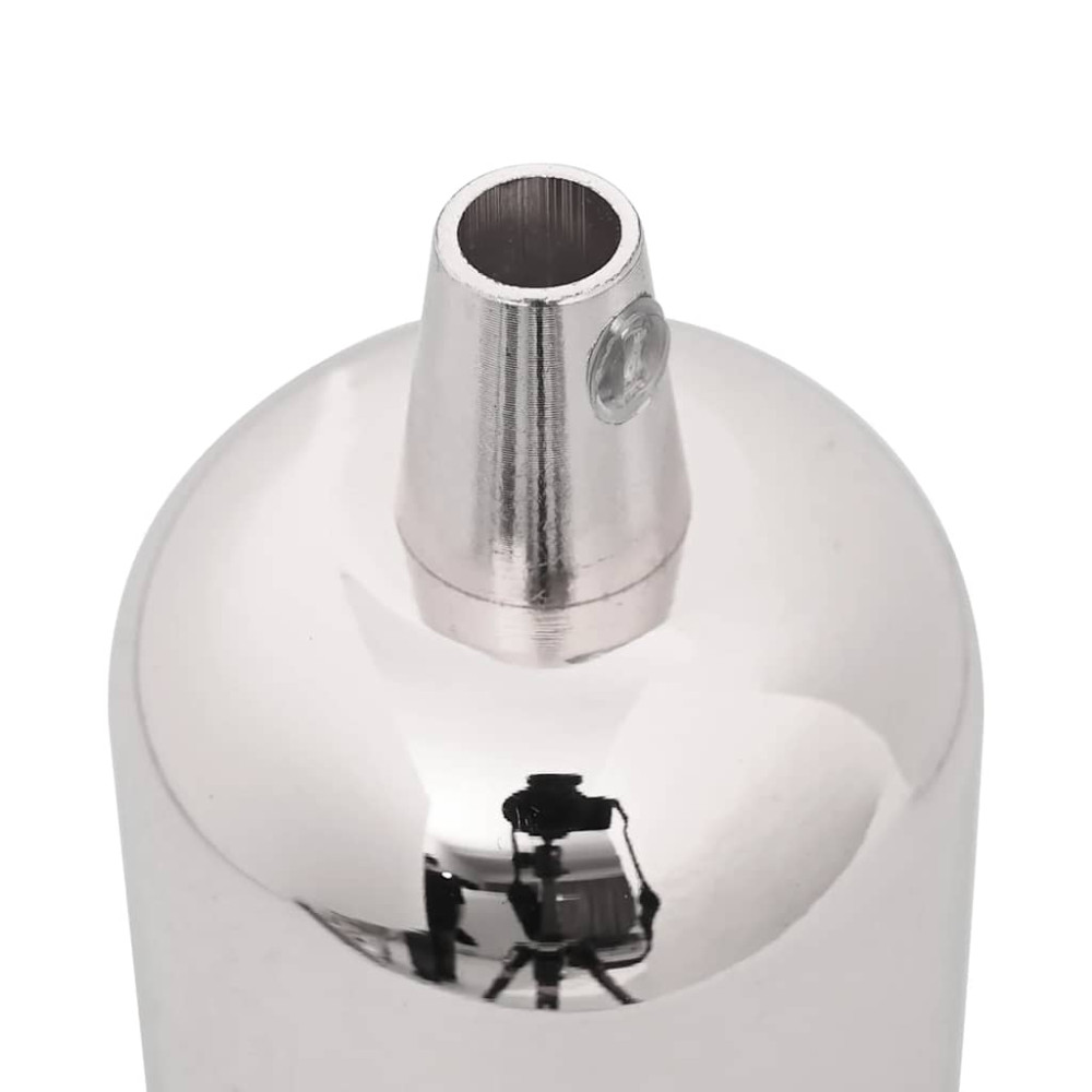 Produktbild för Lamphållare 2 st Satin Nickel E27