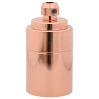 Produktbild för Lamphållare 2 st roséguld E27