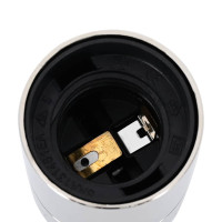 Produktbild för Lamphållare 2 st Satin Nickel E27