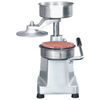 Produktbild för Hamburgerpress med 500 pappersark aluminium 10 cm