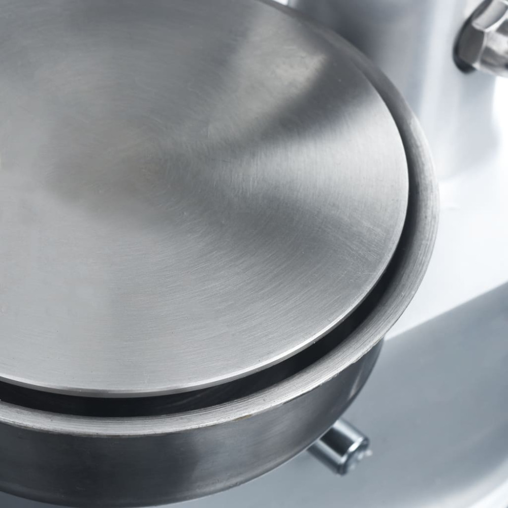 Produktbild för Hamburgerpress med 500 pappersark aluminium 10 cm