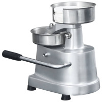 Produktbild för Hamburgerpress med 500 pappersark aluminium 13 cm