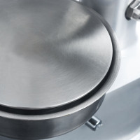 Produktbild för Hamburgerpress med 500 pappersark aluminium 13 cm