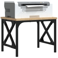 Produktbild för Skrivarställ sonoma-ek 40x30x31 cm konstruerat trä