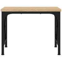 Produktbild för Skrivarställ sonoma-ek 40x30x31 cm konstruerat trä