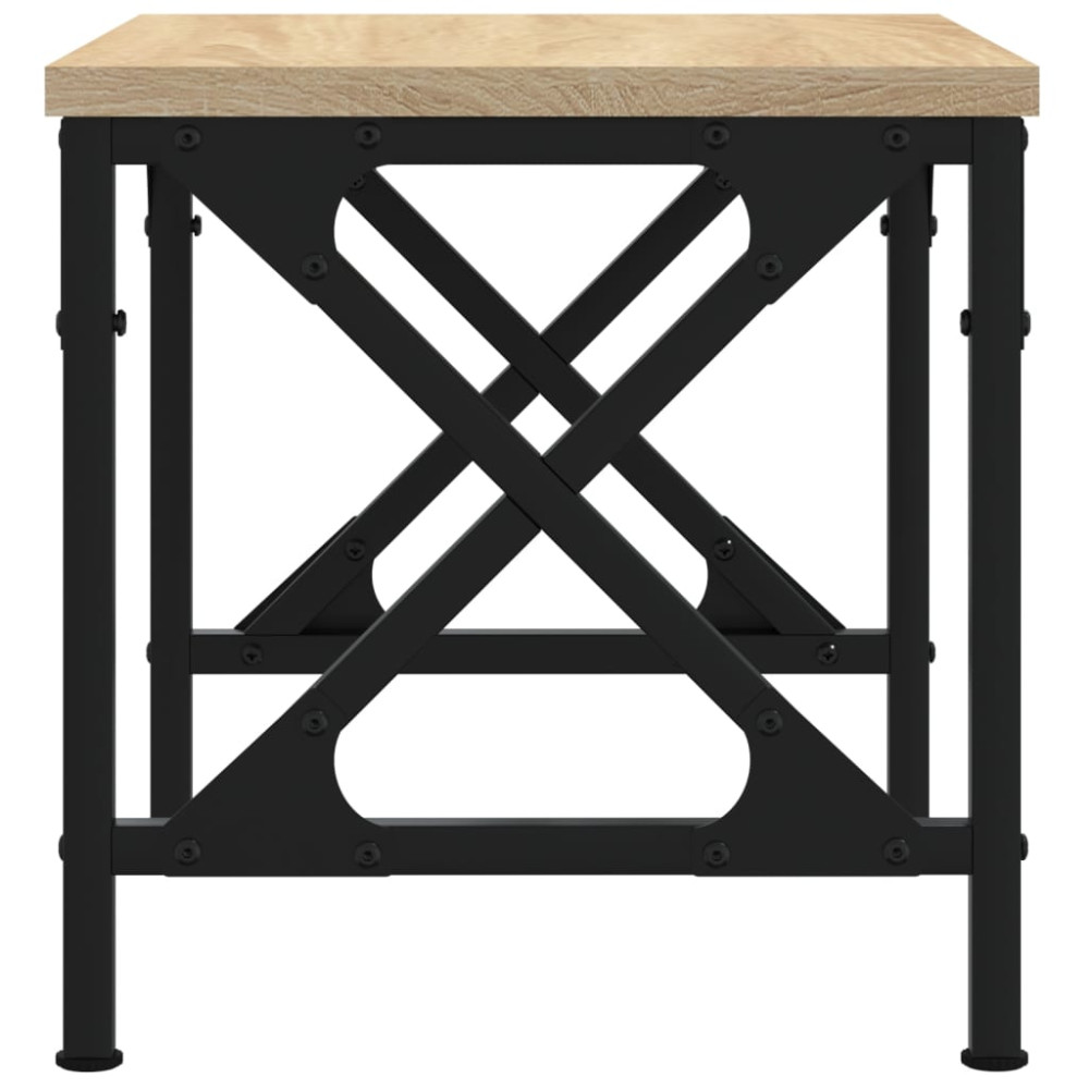 Produktbild för Skrivarställ sonoma-ek 40x30x31 cm konstruerat trä