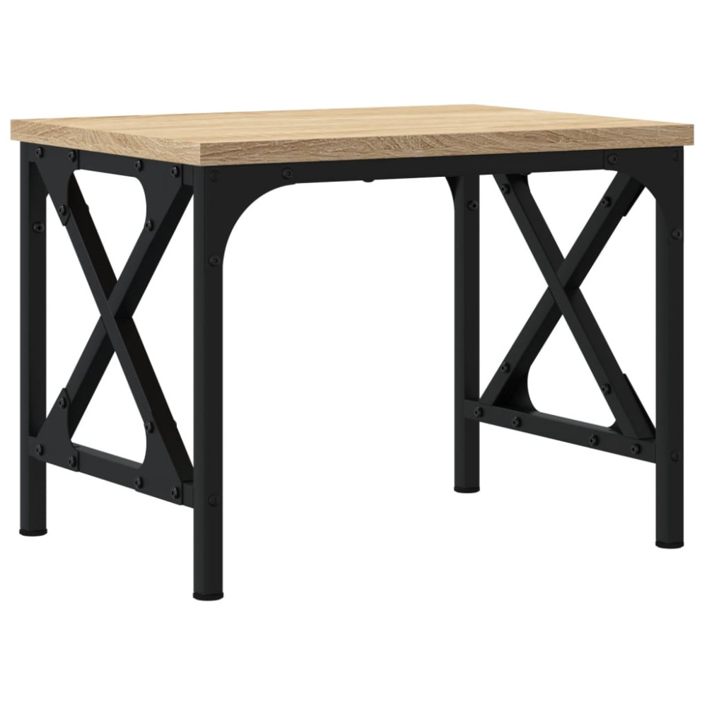 Produktbild för Skrivarställ sonoma-ek 40x30x31 cm konstruerat trä