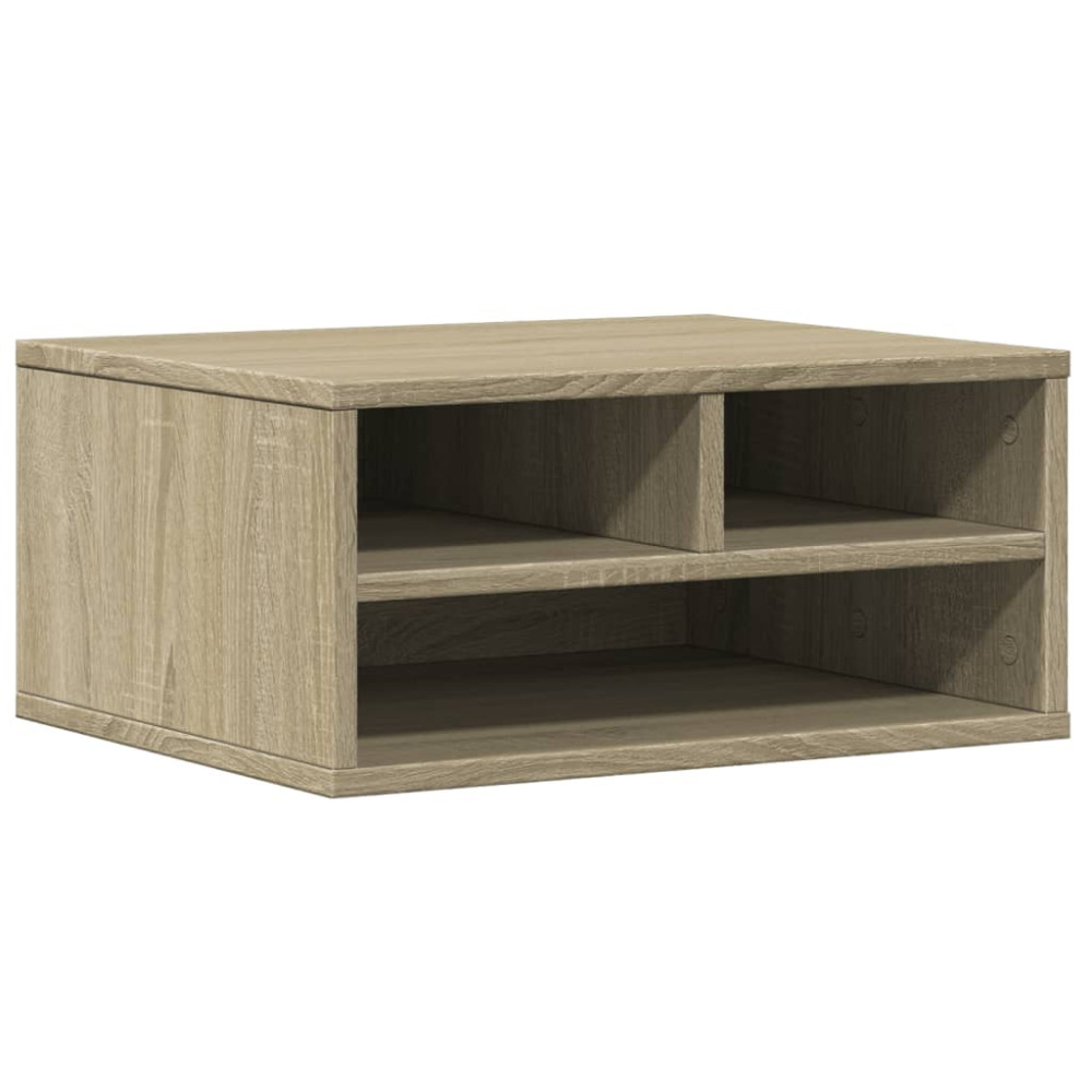 Produktbild för Skrivarställ sonoma-ek 49x40x22,5 cm konstruerat trä