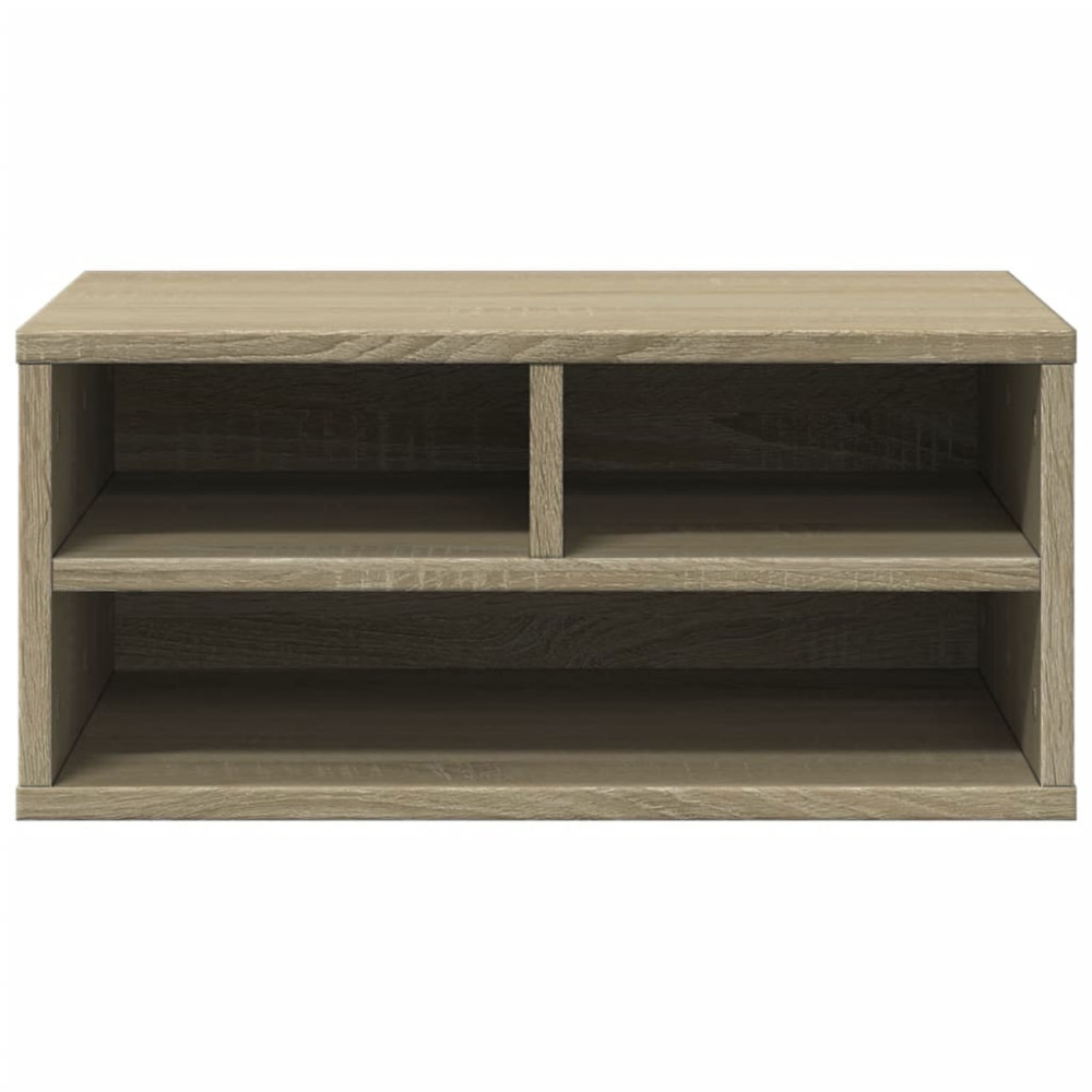Produktbild för Skrivarställ sonoma-ek 49x40x22,5 cm konstruerat trä