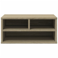 Produktbild för Skrivarställ sonoma-ek 49x40x22,5 cm konstruerat trä