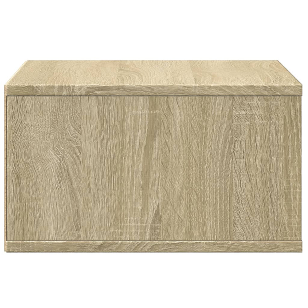 Produktbild för Skrivarställ sonoma-ek 49x40x22,5 cm konstruerat trä