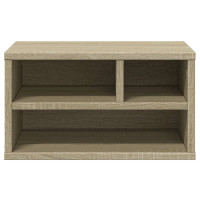 Produktbild för Skrivarställ sonoma-ek 40x32x22,5 cm konstruerat trä