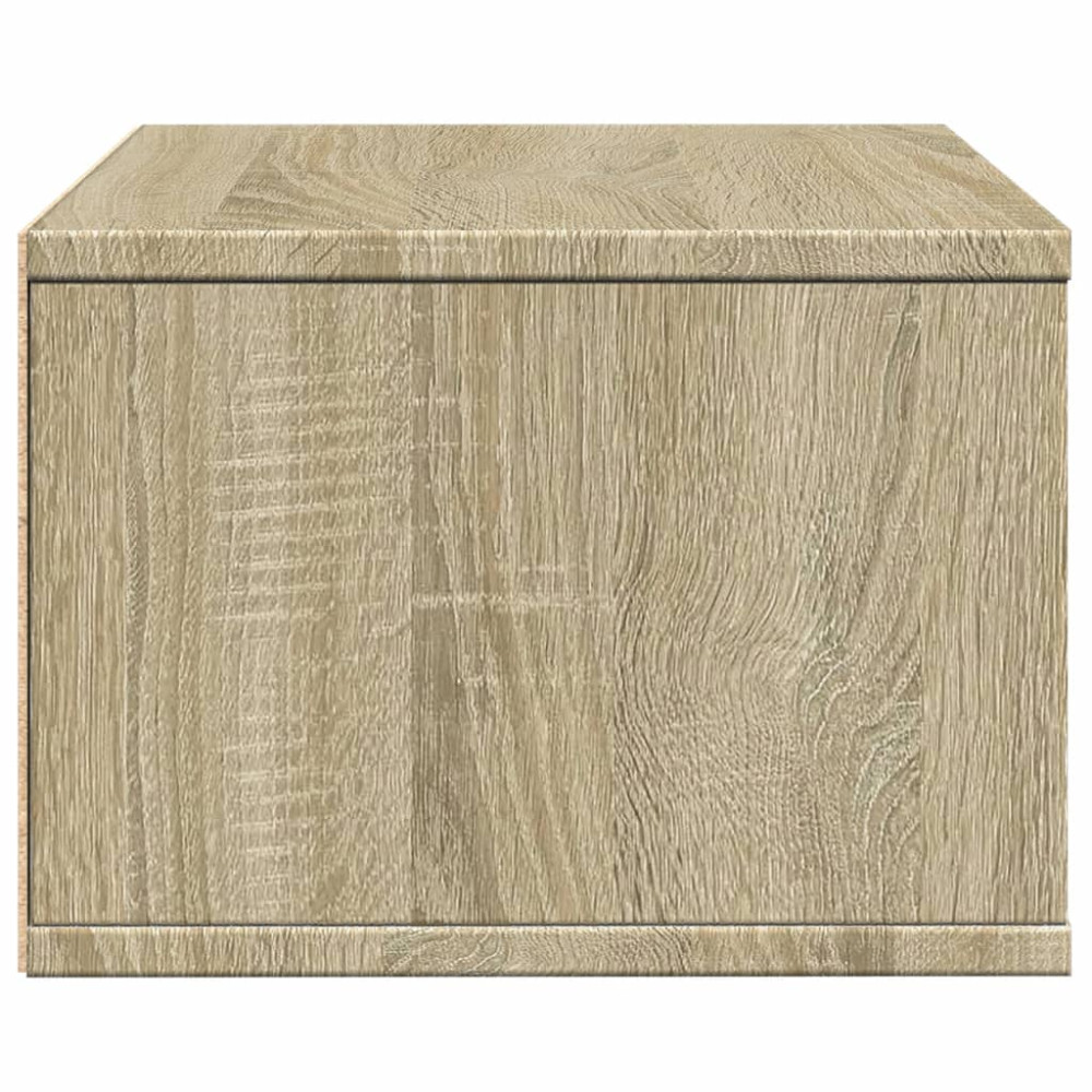 Produktbild för Skrivarställ sonoma-ek 40x32x22,5 cm konstruerat trä