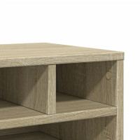 Produktbild för Skrivarställ sonoma-ek 40x32x22,5 cm konstruerat trä