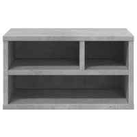 Produktbild för Skrivarställ betonggrå 40x32x22,5 cm konstruerat trä