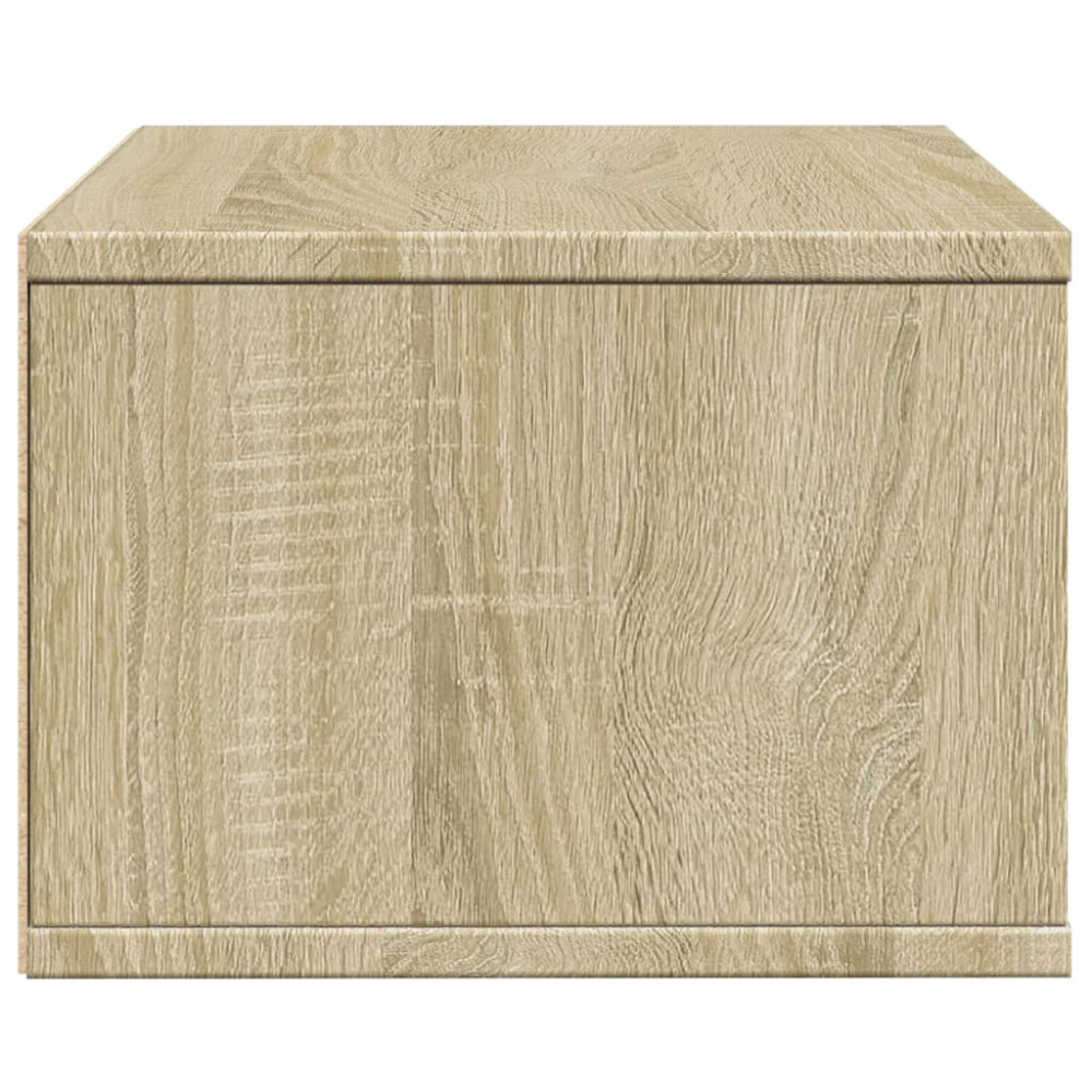 Produktbild för Skrivarställ sonoma-ek 40x32x22,5 cm konstruerat trä