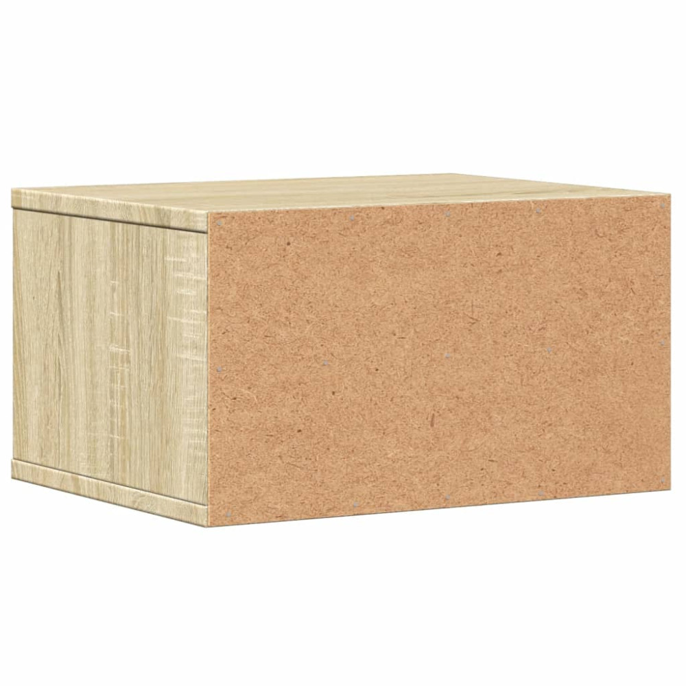 Produktbild för Skrivarställ sonoma-ek 40x32x22,5 cm konstruerat trä