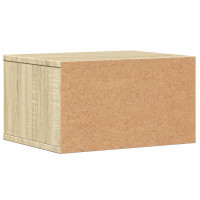 Produktbild för Skrivarställ sonoma-ek 40x32x22,5 cm konstruerat trä