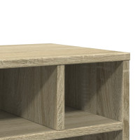 Produktbild för Skrivarställ med hjul sonoma-ek 41x32x48 cm