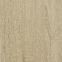 Produktbild för Skrivarställ med hjul sonoma-ek 60x40x68,5 cm