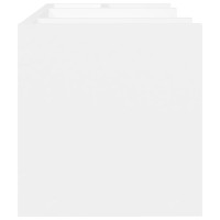 Produktbild för Skrivbordshyllor vit 44,5x24x25 cm konstruerat trä