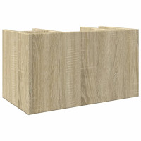 Produktbild för Skrivbordshyllor sonoma-ek 44,5x24x25 cm konstruerat trä