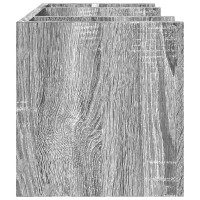 Produktbild för Skrivbordshyllor grå sonoma 44,5x24x25 cm konstruerat trä