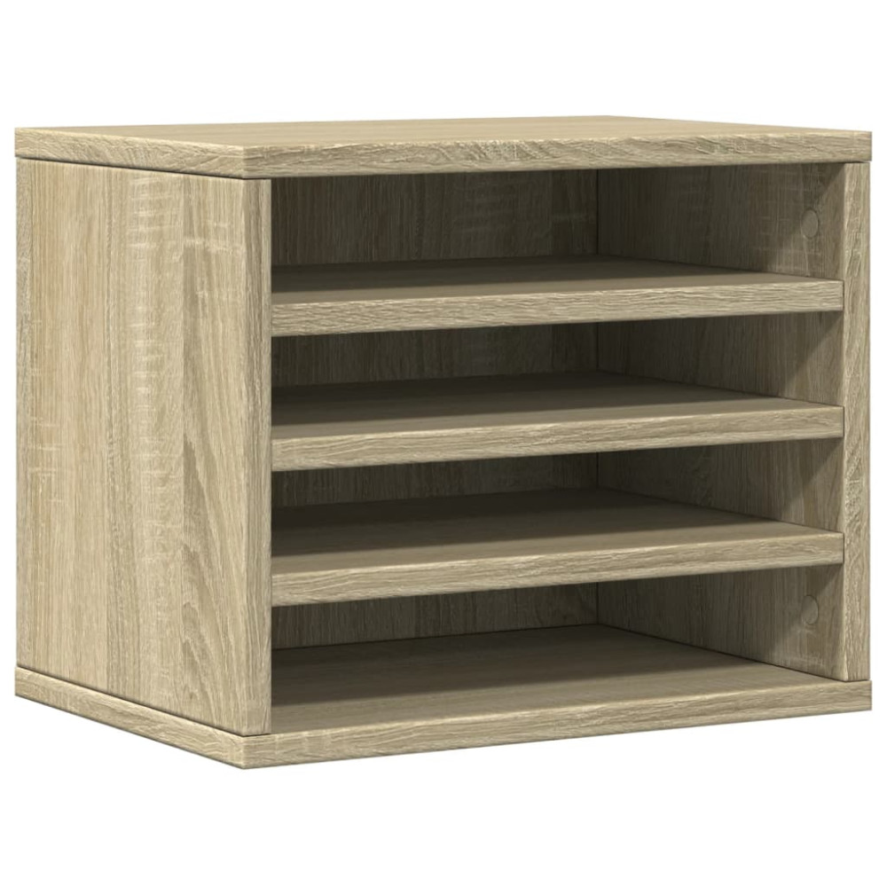 Produktbild för Skrivbordshyllor sonoma-ek 36x26x29,5 cm konstruerat trä