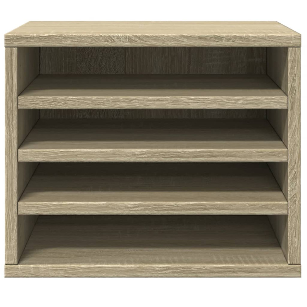 Produktbild för Skrivbordshyllor sonoma-ek 36x26x29,5 cm konstruerat trä
