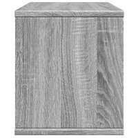 Produktbild för Skrivbordshyllor grå sonoma 36x26x29,5 cm konstruerat trä