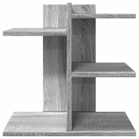 Produktbild för Skrivbordshyllor grå sonoma 42x21,5x42 cm konstruerat trä