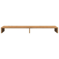Produktbild för Skärmställ ek 100x27x10 cm konstruerat trä