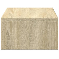 Produktbild för Skärmställ med lådor sonoma-ek 50x27x15 cm konstruerat trä