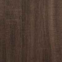Produktbild för Skärmställ med lådor brun ek 50x27x15 cm konstruerat trä