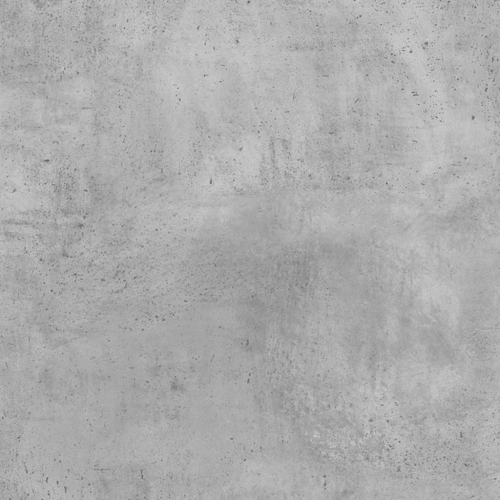 Produktbild för Skärmställ med förvaring betonggrå 70x27x15 cm konstruerat trä