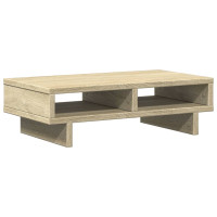 Produktbild för Skärmställ sonoma-ek 50x27x15 cm konstruerat trä