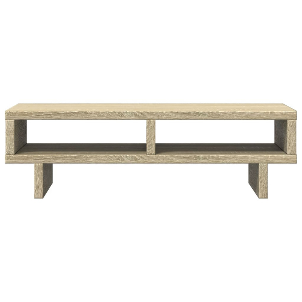 Produktbild för Skärmställ sonoma-ek 50x27x15 cm konstruerat trä