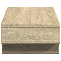 Produktbild för Skärmställ sonoma-ek 50x27x15 cm konstruerat trä