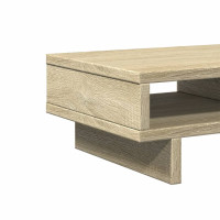 Produktbild för Skärmställ sonoma-ek 50x27x15 cm konstruerat trä