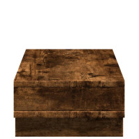 Produktbild för Skärmställ rökfärgad ek 50x27x15 cm konstruerat trä