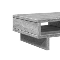 Produktbild för Skärmställ grå sonoma 50x27x15 cm konstruerat trä