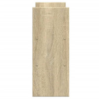Produktbild för Skrivbordshylla justerbar sonoma-ek 40x17x41 cm konstruerat trä