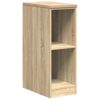 Produktbild för Garageskåp Sonoma ek 30x51x85 cm massiv trä furu